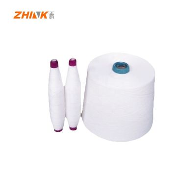 10S-60S Rohgarne zum Weben 100% Hohl recycelter Polyester Siro Compact / Ring