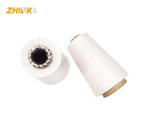 SIRO COMPACT SPUN Ne30/1 100% recyceltes Polyester Rohweißgarn zum Weben und Stricken