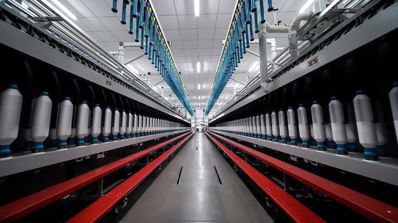 Spundgarne 70% Recycling-Polyester 30% Birla Livaeco Viskose NE30/1 für Gewebe und Strickwaren