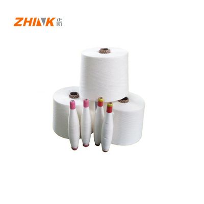 Rohmuster 80% Polyester 20% Seide NE26S/1 Siro Kompaktgarn zum Weben und Stricken