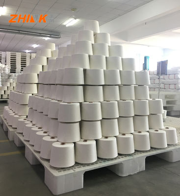 10.92 Gleichmäßigkeit ECDP Ne 30/1 Siro Compact Spun Garne für das Weben von Polyester