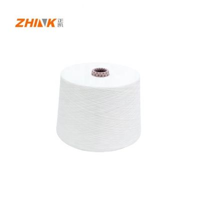100% Kationischer Polyester NE30/2 TFO Spund Garne Rohmuster Festigkeit 25 Roh