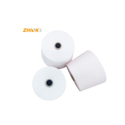 65% Polyester 35% Viskose Ne30/1 Siro Kompaktgarn TR Rohgarn Weiß