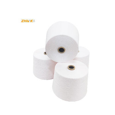 65% Polyester 35% Viskose Ne30/1 Siro Kompaktgarn TR Rohgarn Weiß