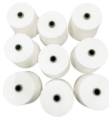 GRS 70% Polyester 30% umweltfreundliche Viskose Ring Spun 50S Garne zum Stricken und Weben