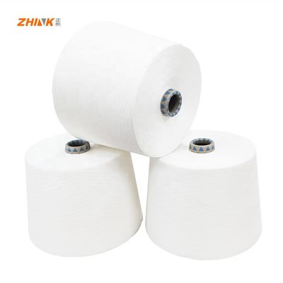 45% Kationischer Polyester / Bambus / Wolle NE25S Siro Kompaktgarn für Strickwaren und Gewebe