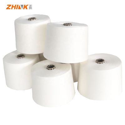 Ne50/1 Lenzing Modal/Acryl/Cashmere Mischgarne in rohem Weiß zum Stricken oder Weben