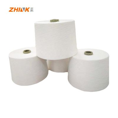 Ne50/1 Lenzing Modal/Acryl/Cashmere Mischgarne in rohem Weiß zum Stricken oder Weben