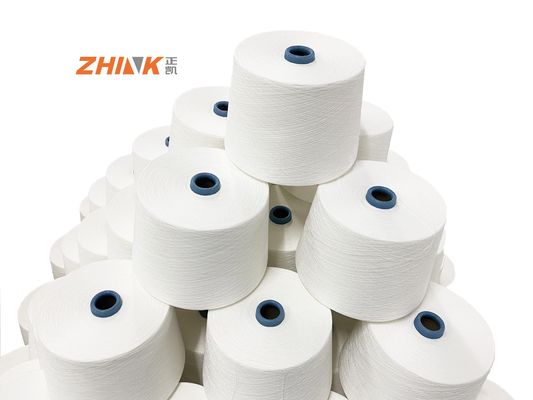 Polyester Bambus Acryl 40/40/20 Mischgarn CSY 30 40D Spandex Kern Spun Garn Hergestellt