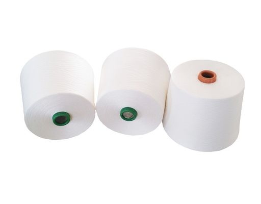 Standardfestigkeit 65% kationisch farbfähiges Polyester 35% Bambus 25 70D Kernspundgarn