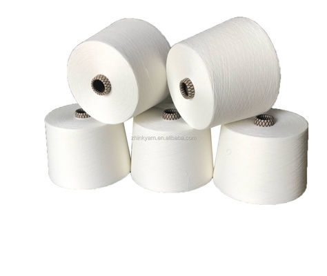 Lyocell LF / Bambus 50 / 50 NE 21/1 Siro Kompakte SPUN Rohgarne zum Weben