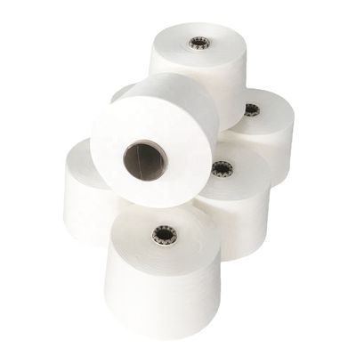 Ne 30/1 45% Kationische Polyester 35% Bambus 20% Wolle Kern Spundgarne für den Exporteur