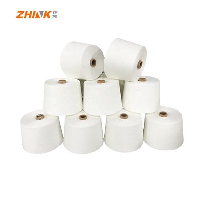 Ne 30/1 45% Kationische Polyester 35% Bambus 20% Wolle Kern Spundgarne für den Exporteur