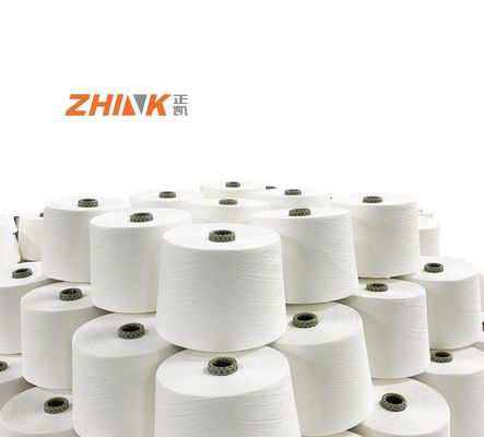32s Kationische Polyester mit hoher Festigkeit, Ring-Spun-Garn für Stricken und Weben