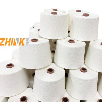 26 Festigkeit Vermischte Viskose aus ungewachstem Polyester 80/20 Ne 40/1 Garne zum Stricken