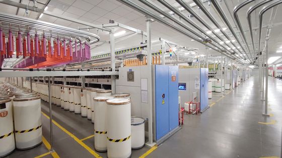 Seidenmischgarne 65% Lyocell 35% Stoffe zum Weben / Stricken