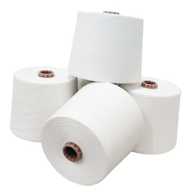 70% Lyocell 30% Wolle Rohmuster Ne42/1 Siro Compactr Garne zum Stricken und Weben