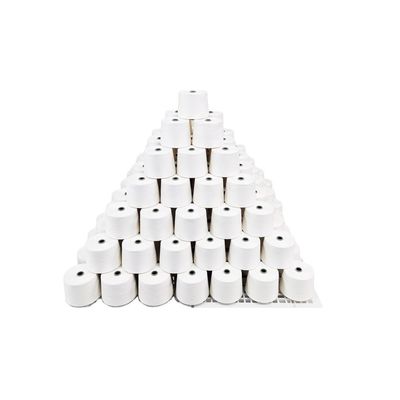 Gewirkt 30/30/5/35 NE40/1 Siro Compact Blended Yarn für eine gute Hygroskopie Rohgarne