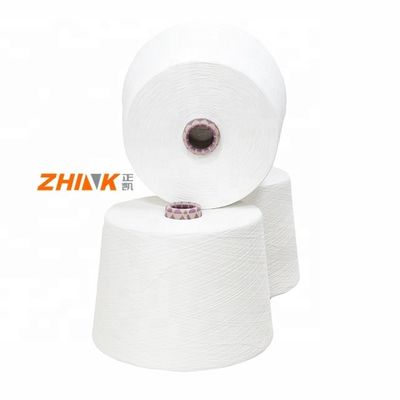 Gemischte Garne 80% recyceltes Polyester 20% Viskose 20/1 Siro-Spun-Garn für T-Shirts