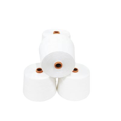 Weiß 100% Viskose Ne30/1 Siro Compact Spun Garne für Kleidung Super weich