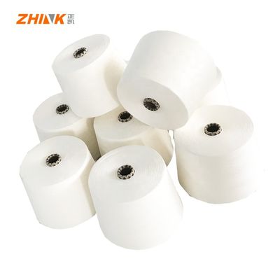 Hochfeste reine Polyester 20 70D-Kern-Spun-Garn für Gewebe auf dem Markt