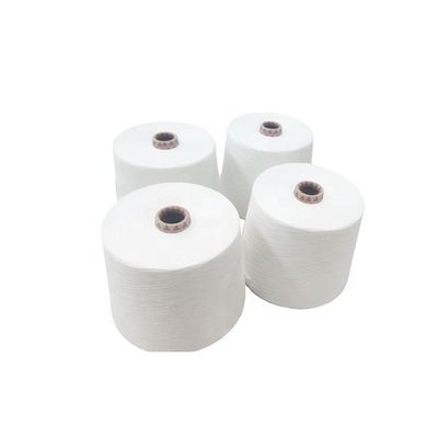 65% Kationischer Polyester 35% Viskose NE32/1 970 Dreh-Spandex-Kern-Spun-Garn zum Weben